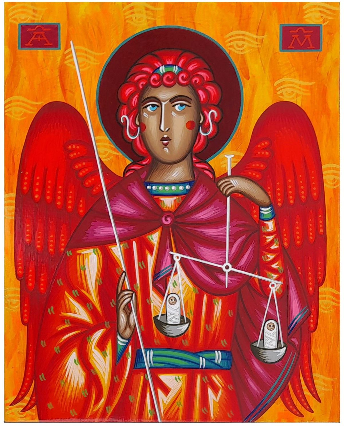 Anna Makać &quot;Archangel Michael&quot;