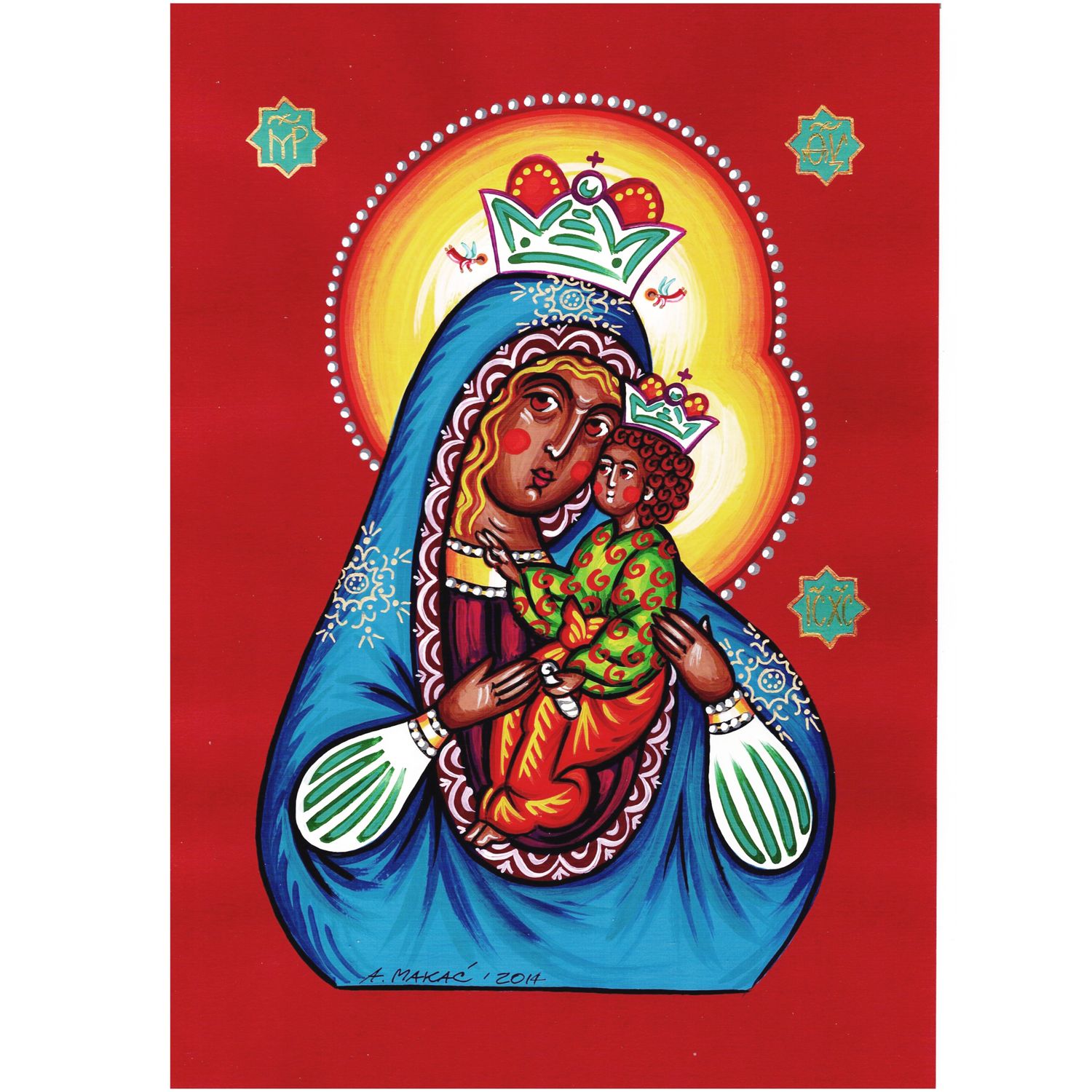 Anna Makać "Mother of God of Tenderness"