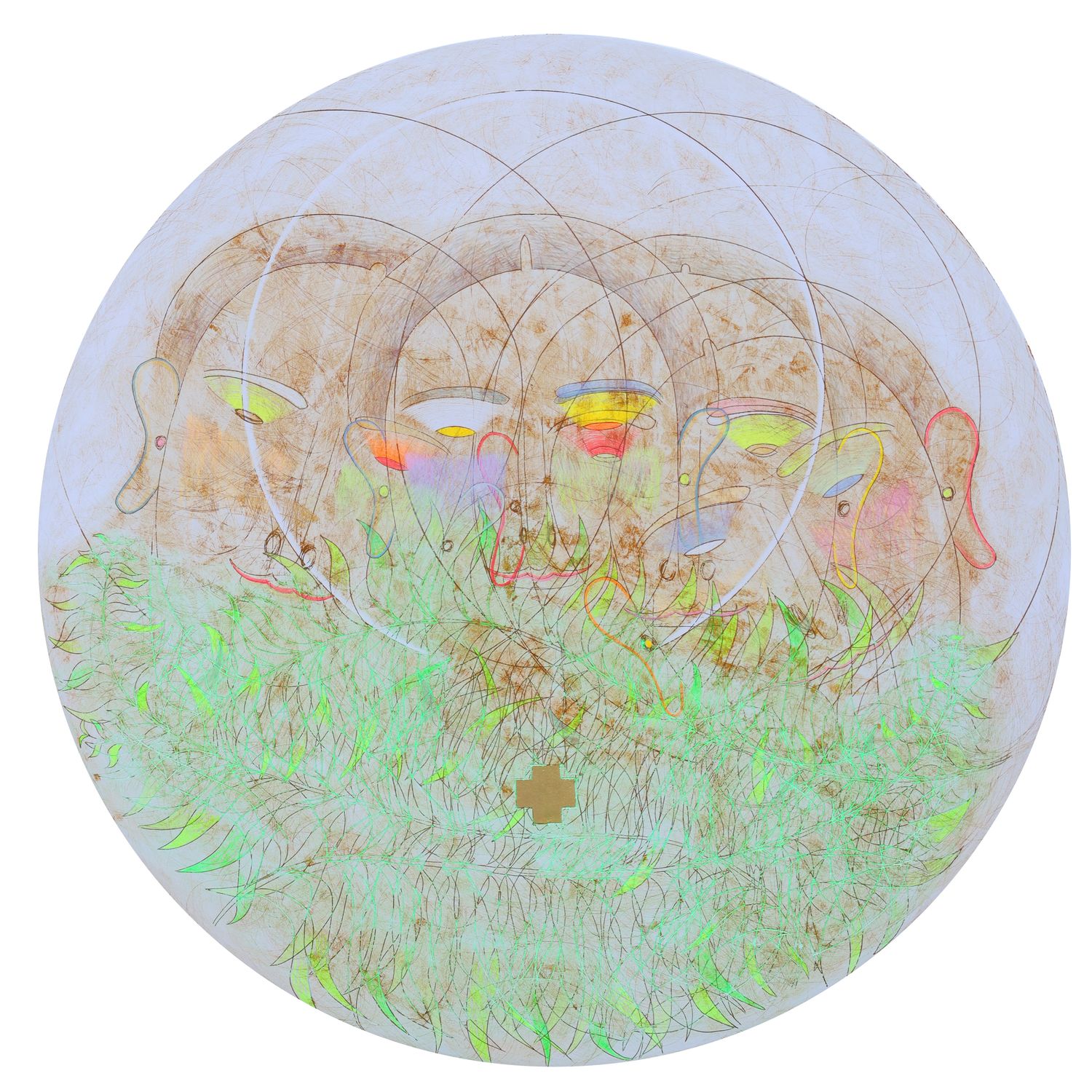 Yaryna Movchan "Saints Faith, Hope, Love and their mother Sophia"