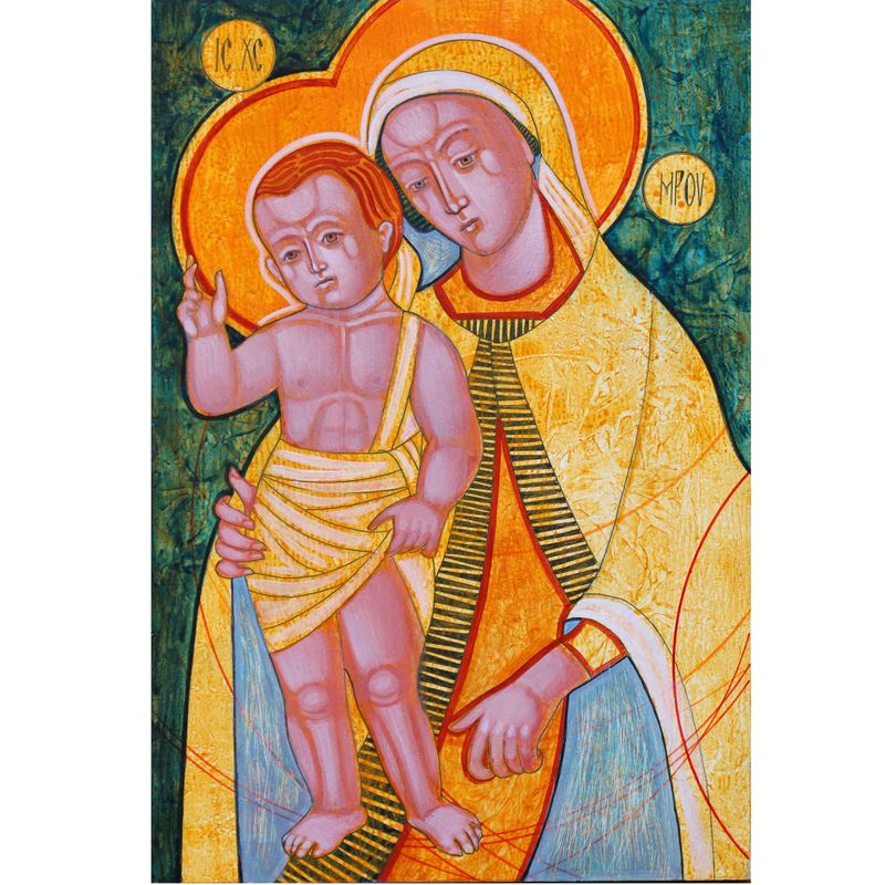 Borys Sheremeta "Mother of God with a Child"