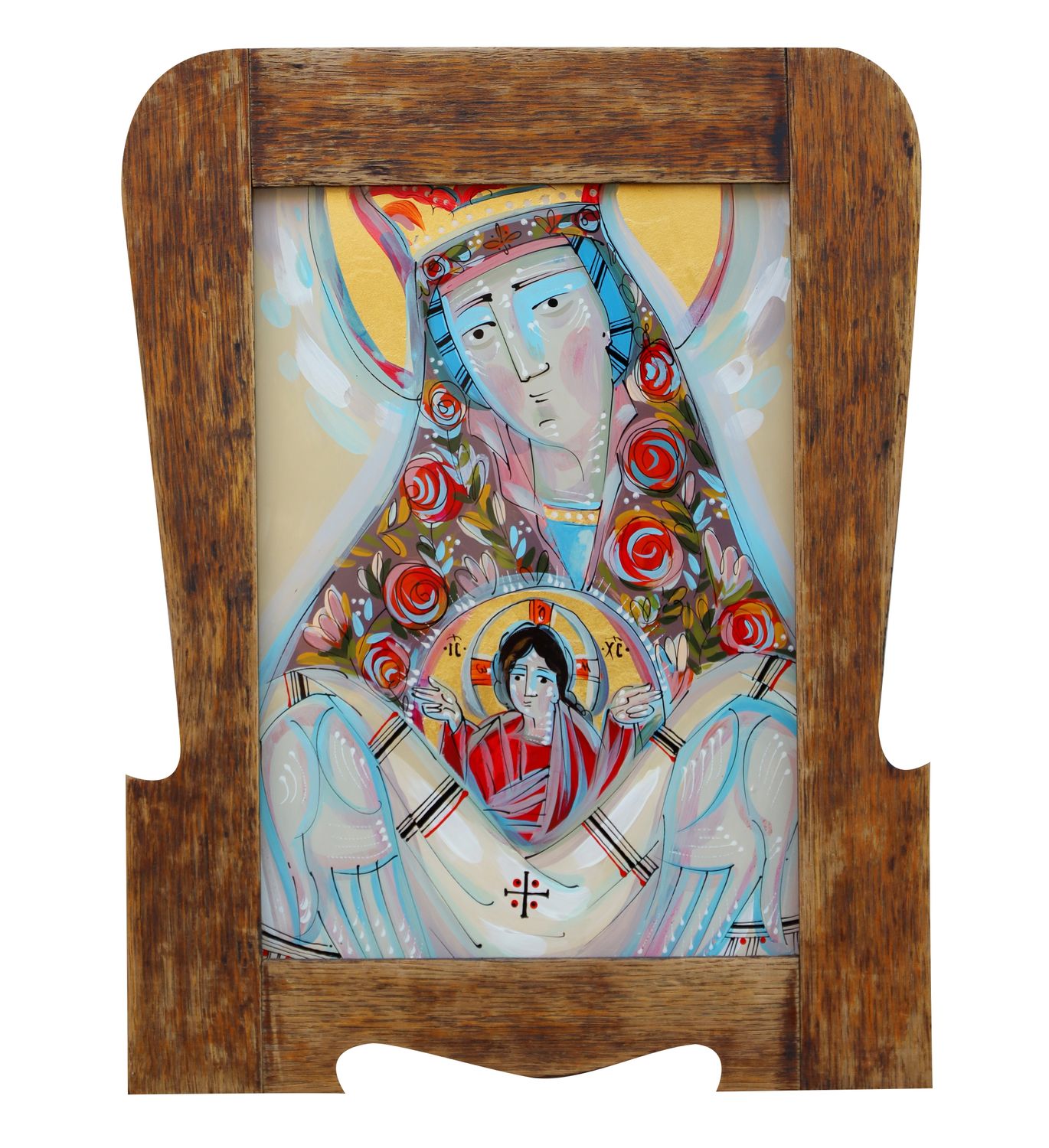Uliana Krekhovets`"The Icon of the Mother of God of the Sign"