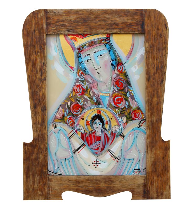 Uliana Krekhovets`"The Icon of the Mother of God of the Sign"