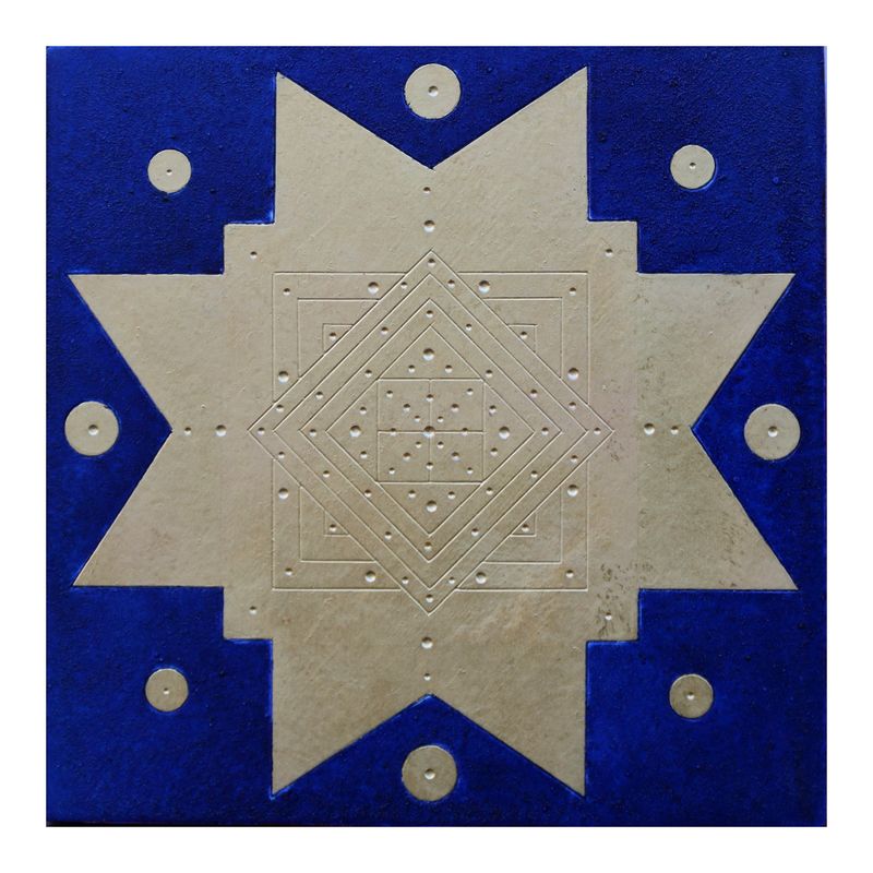 Olha Khmilevska "Christmas star IV"