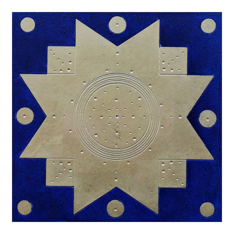 Olha Khmilevska "Christmas star III"