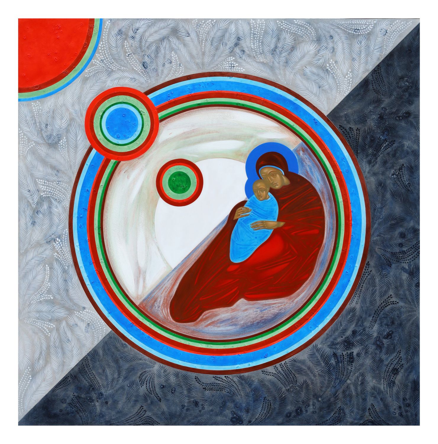 Khrystyna Kvyk "Flight into Egypt"