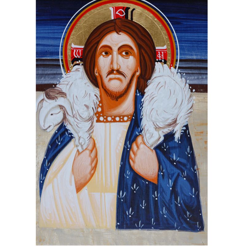 Ivan Dashko "Christ the Good Shepherd"
