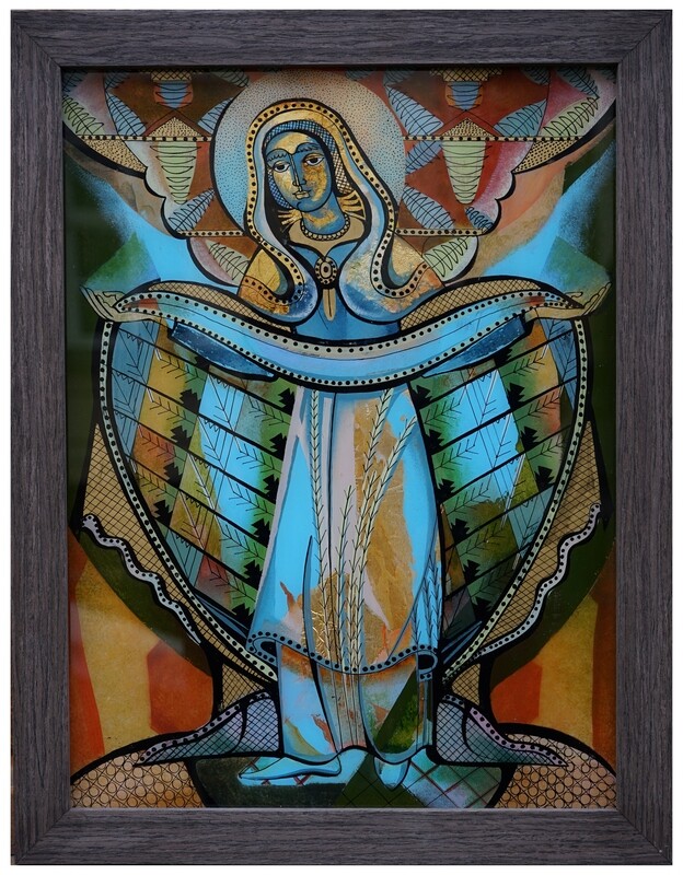 Oksana Romaniv-Triska "Protection of the Mother of God"