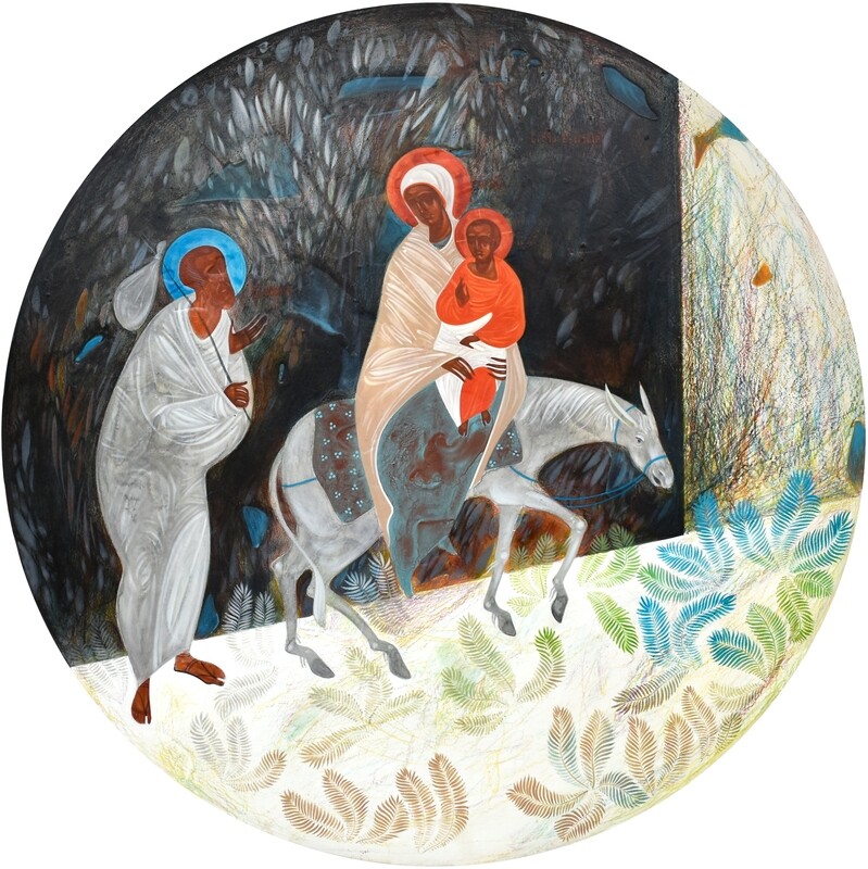 Khrystyna Kvyk "Flight into Egypt"