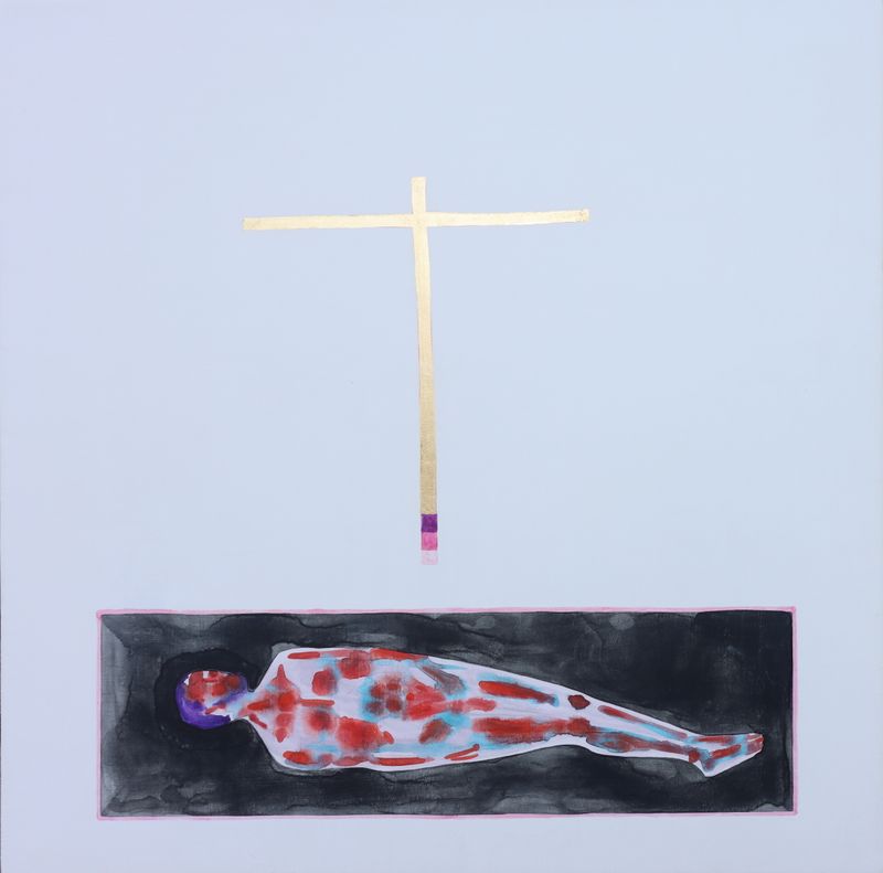 Danylo Movchan "The body under the cross"