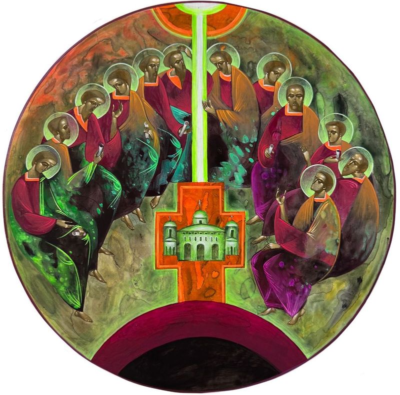 Kateryna Shadrina "The Descent of the Holy Spirit"