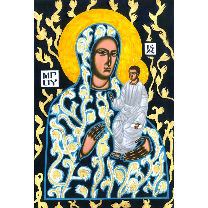 Iryna Solonynka "Mother of God Hodegetria"