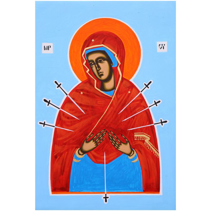 Iryna Solonynka "The Seven Sorrows Mother of God"