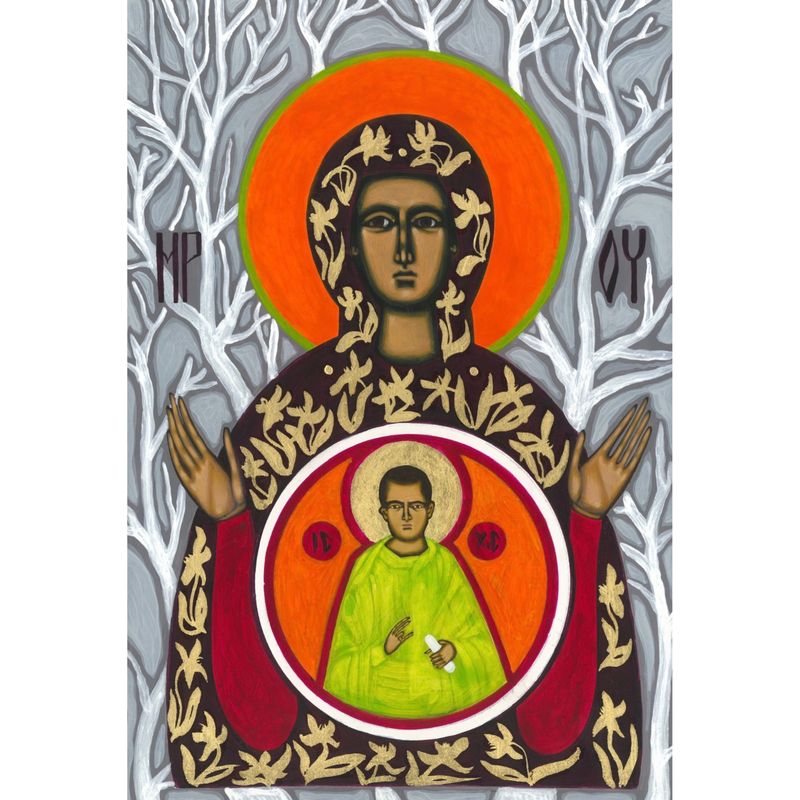 Iryna Solonynka "Mother of God of the Sign"