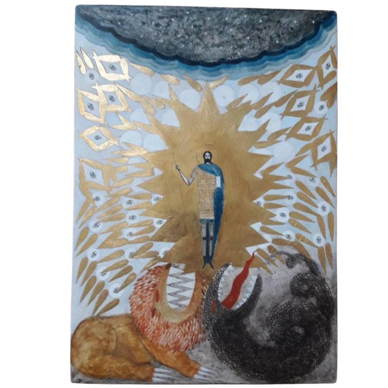 Natalya Rusetska "Christ the Warrior"