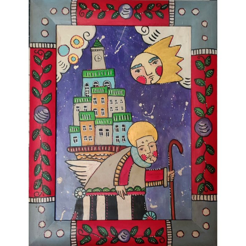 Taras Keb "The city of travellers is difficult to carry"