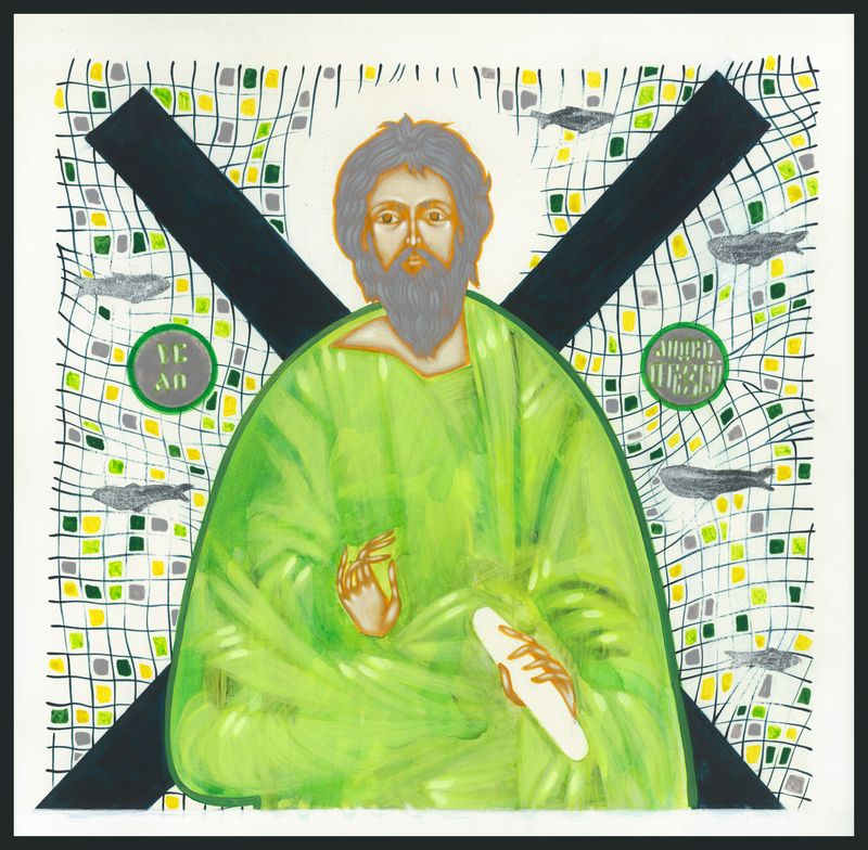 Iryna Solonynka "Saint Andrew the First-Called"