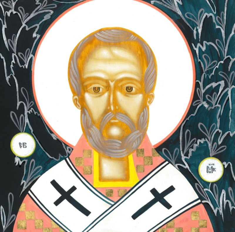 Iryna Solonynka "Saint Nicholas"