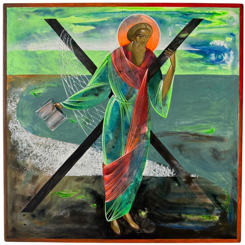 Kateryna Shadrina "Saint Andrew the Apostle"