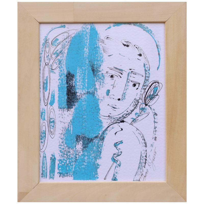 Uliana Krekhovets` "Saint Gabriel the Archangel" (Diptych)