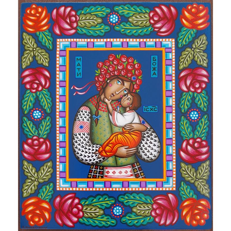 Anna Makać "Ukrainian Mother of God"