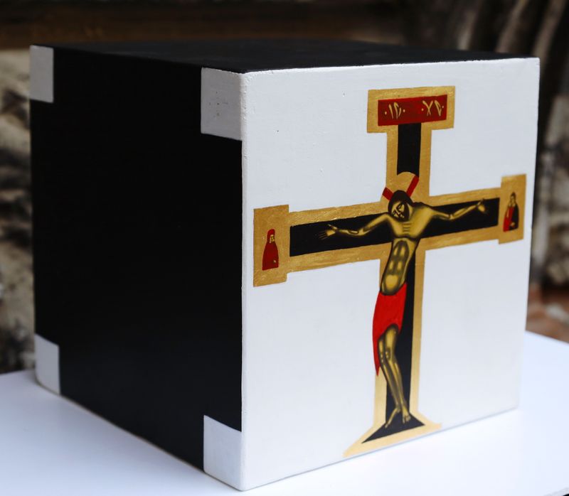 Iryna Solonynka "Crucifixion"