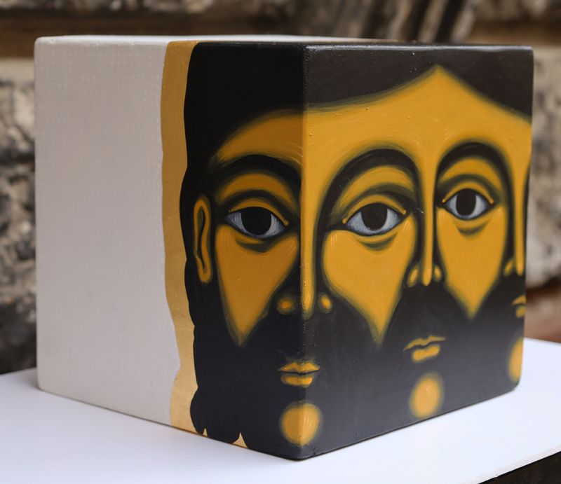 Iryna Solonynka "The Three-Faced Mandylion"