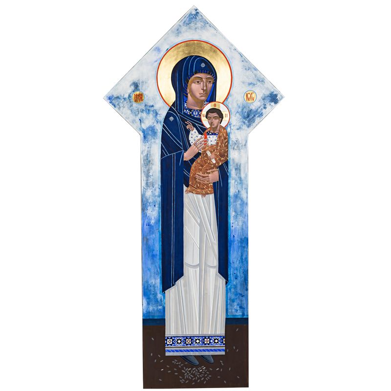 Ulyana Tomkevych "Mother of God Hodgeteria"