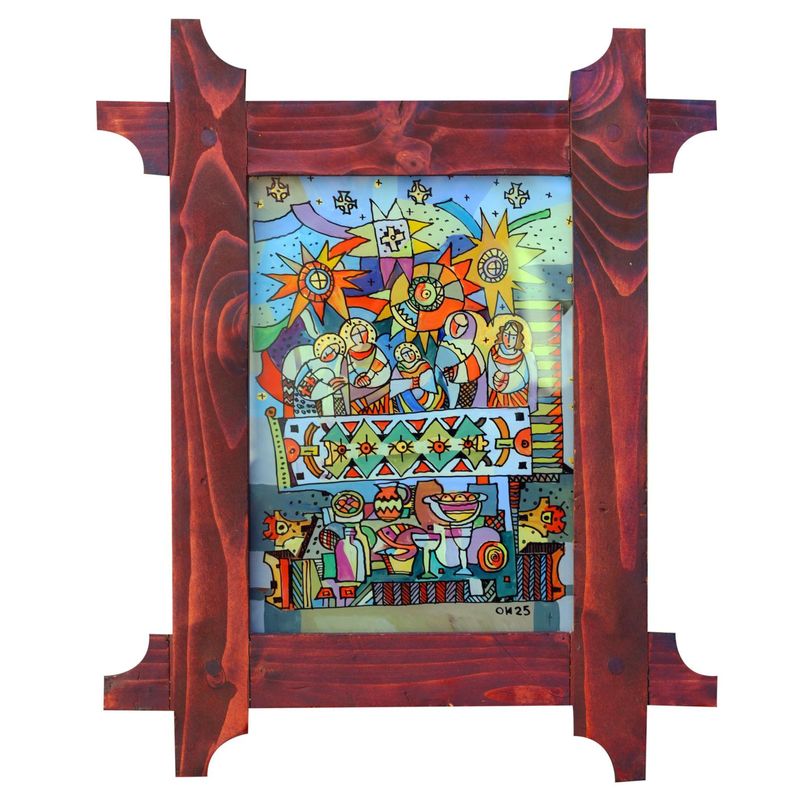 Oksana Andrushchenko "Vertep (Christmas Carolers)"