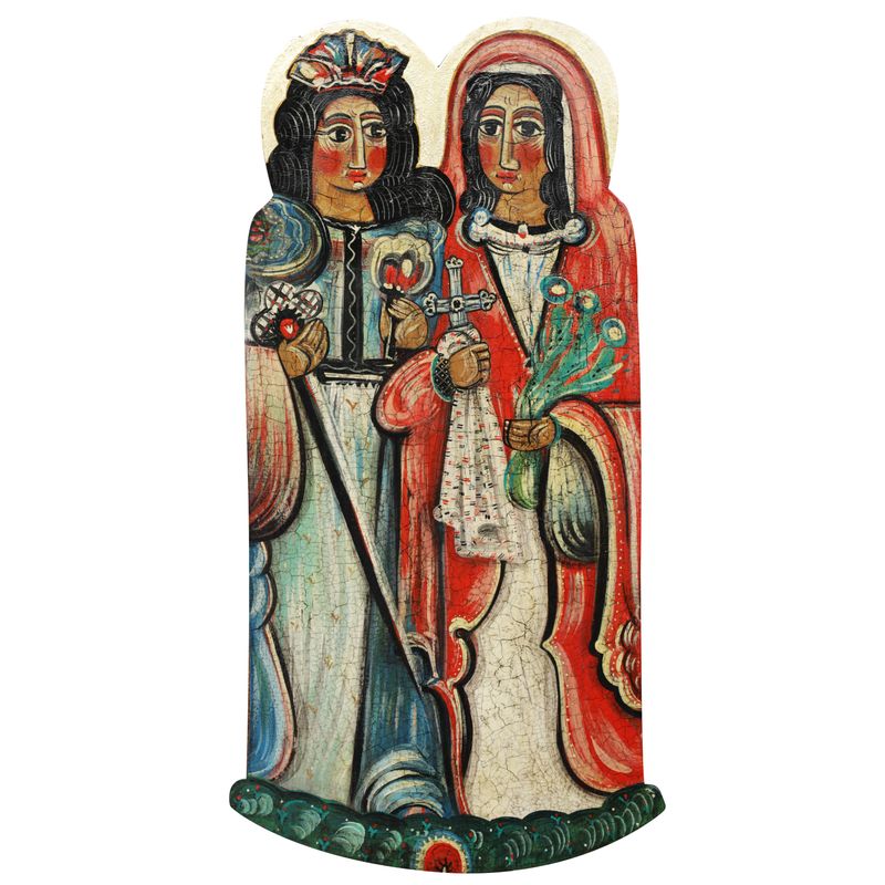 Ulyana Nyshchuk "Saint Barbara and Saint Paraskeva"