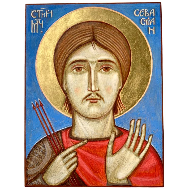 Nataliya Sydoruk "Saint Sebastian the Martyr"