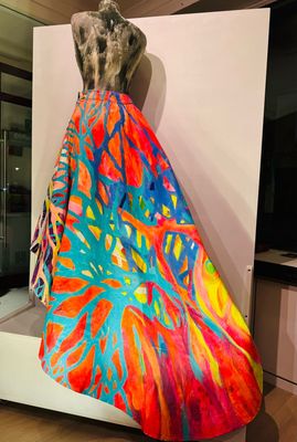 Art Canvas Skirt Form