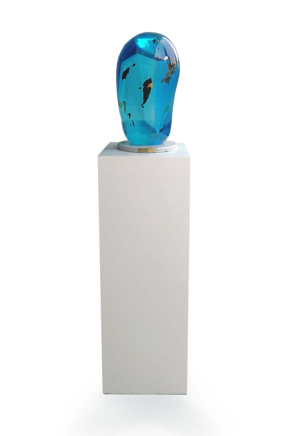 Kamila Stępniak, Blue Transparent Stone, 2021