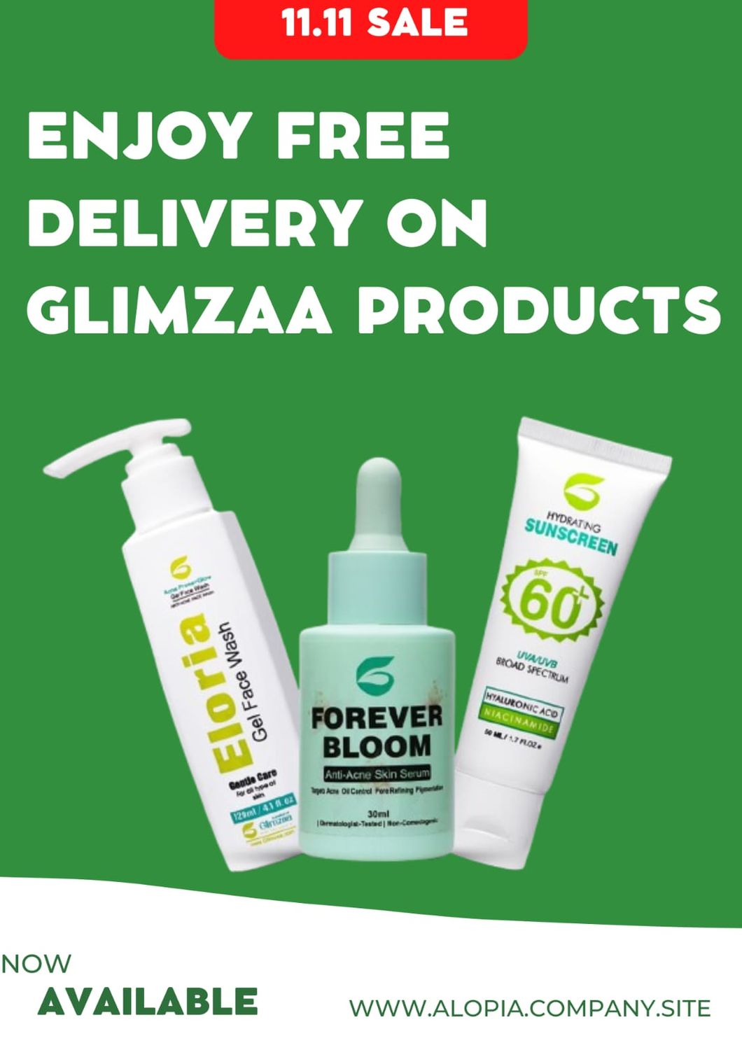 Eloria Acne Prone | Glow Gel Face Wash | 120ml