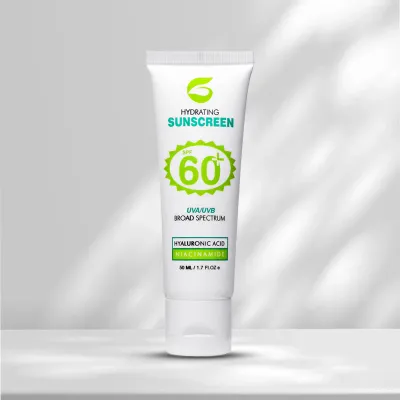 Hydrating SunScreen SPF 60+ UVA/UVB | 50ml Hydrating SunScreen SPF 60+ UVA/UVB | 50ml
