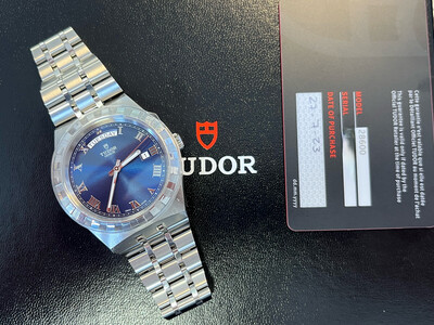 Tudor Date Day Blue Dial (Pre Owned)