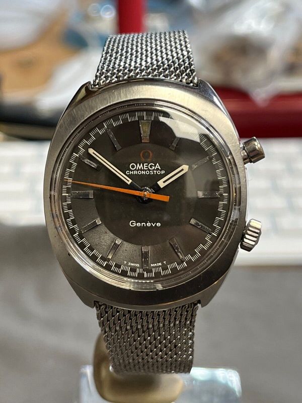 OMEGA Chronostop 146.009 Original Bracelet Watch Only
