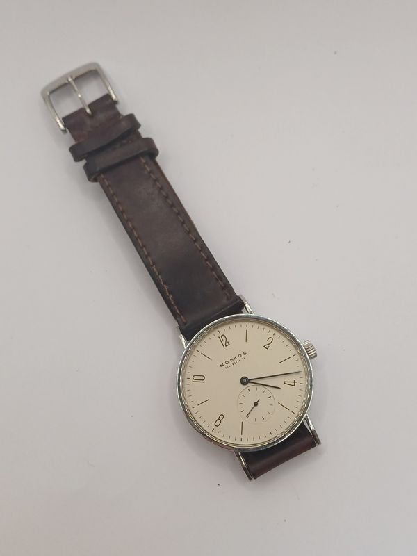 Gents Mens NOMOS Glashütte Tangente  Wristwatch Watch Timepiece 38mm Steel