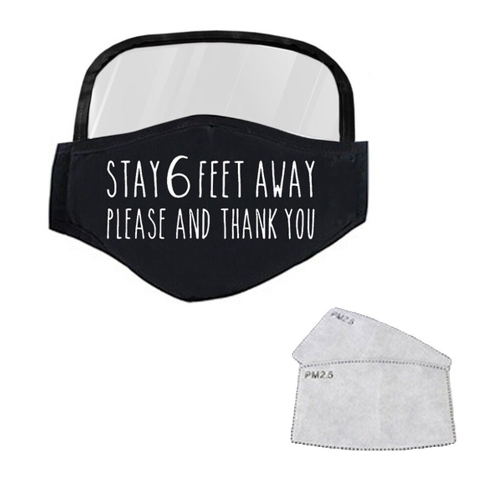 Stay 6 Feet Away Masks - Covid-19 Masks