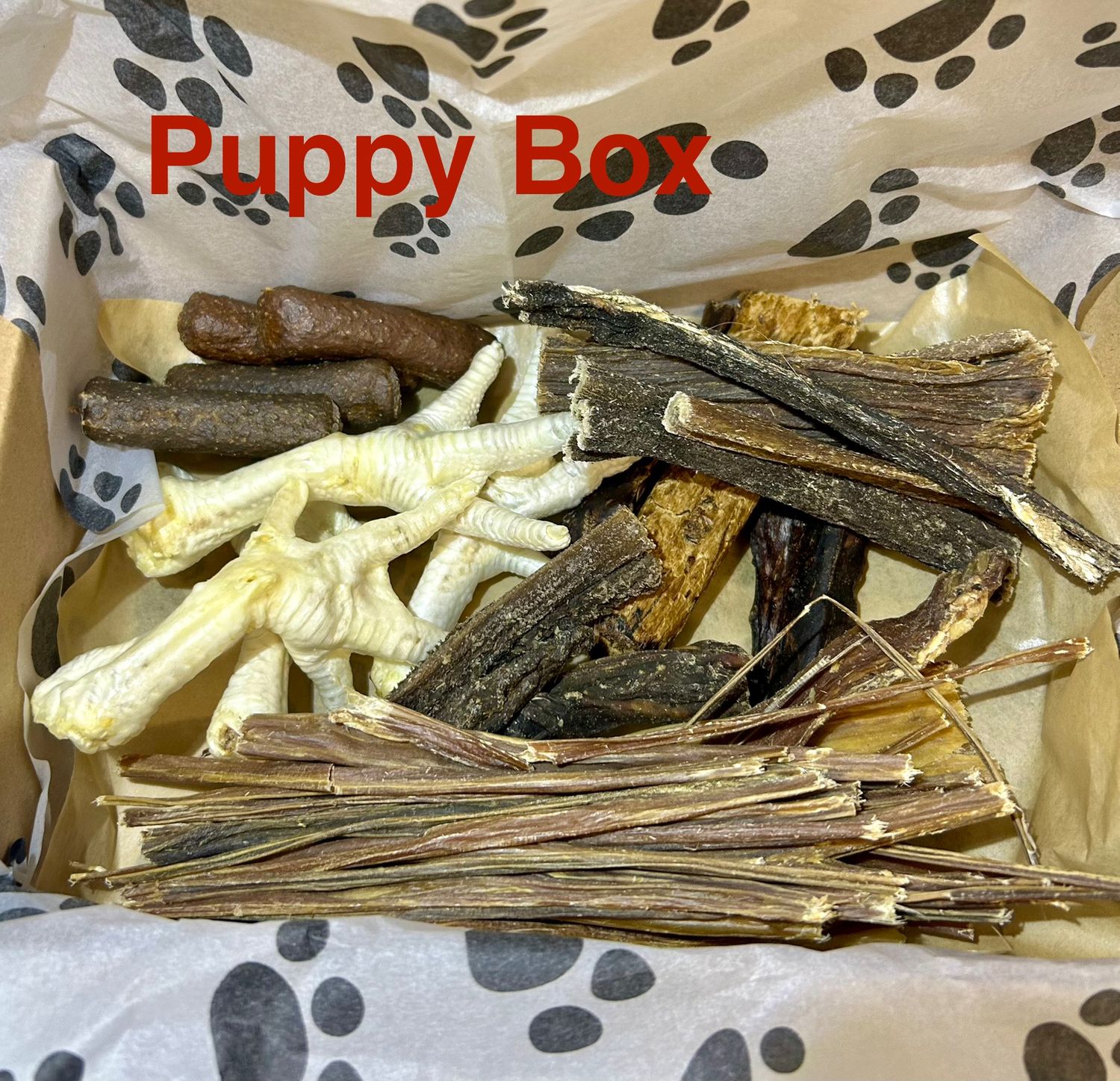 Natural Dog Treat Box