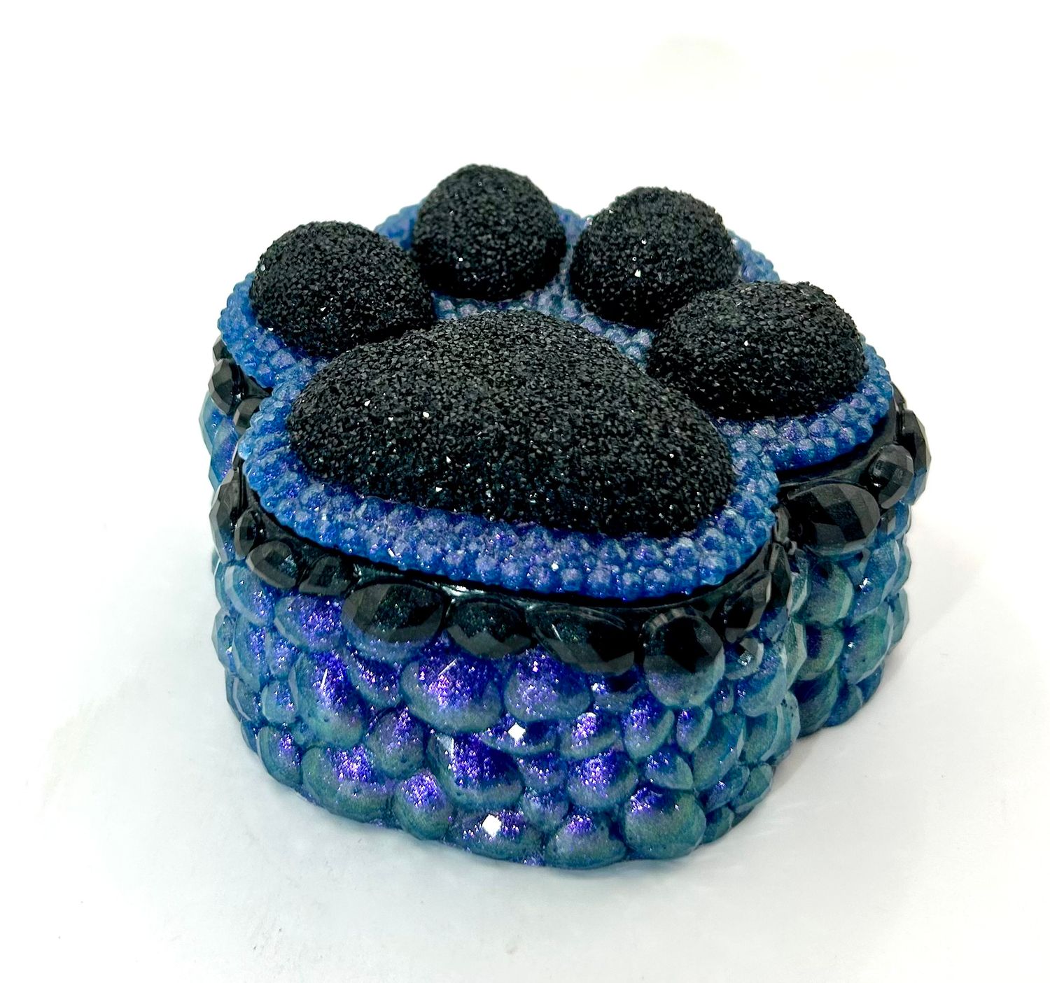 Pet Memorial Paw Trinket Box