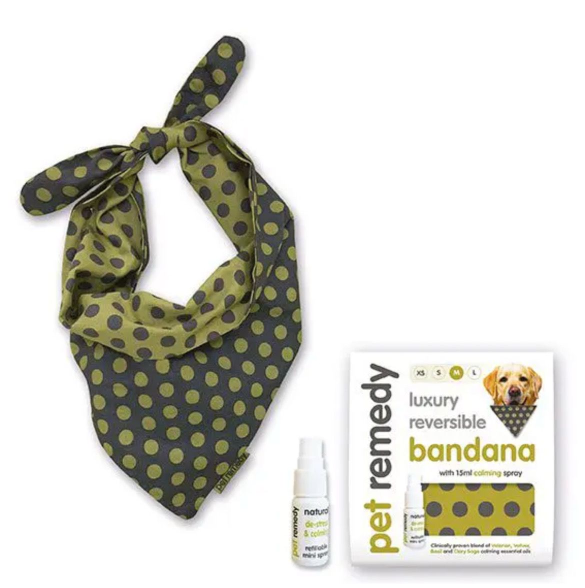 Pet Remedy Luxury Reversible Bandana