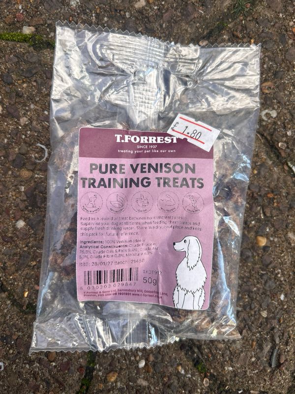 Venison Training Treats