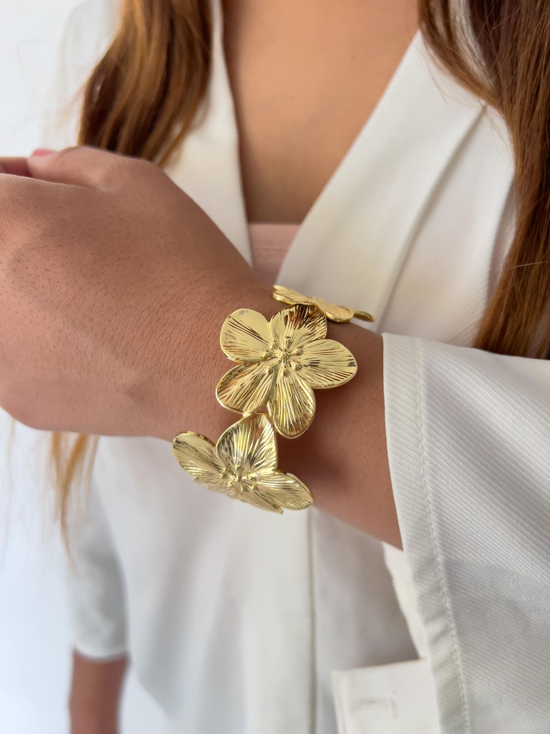 Brazalete flores 