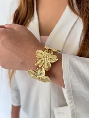 Brazalete flores 