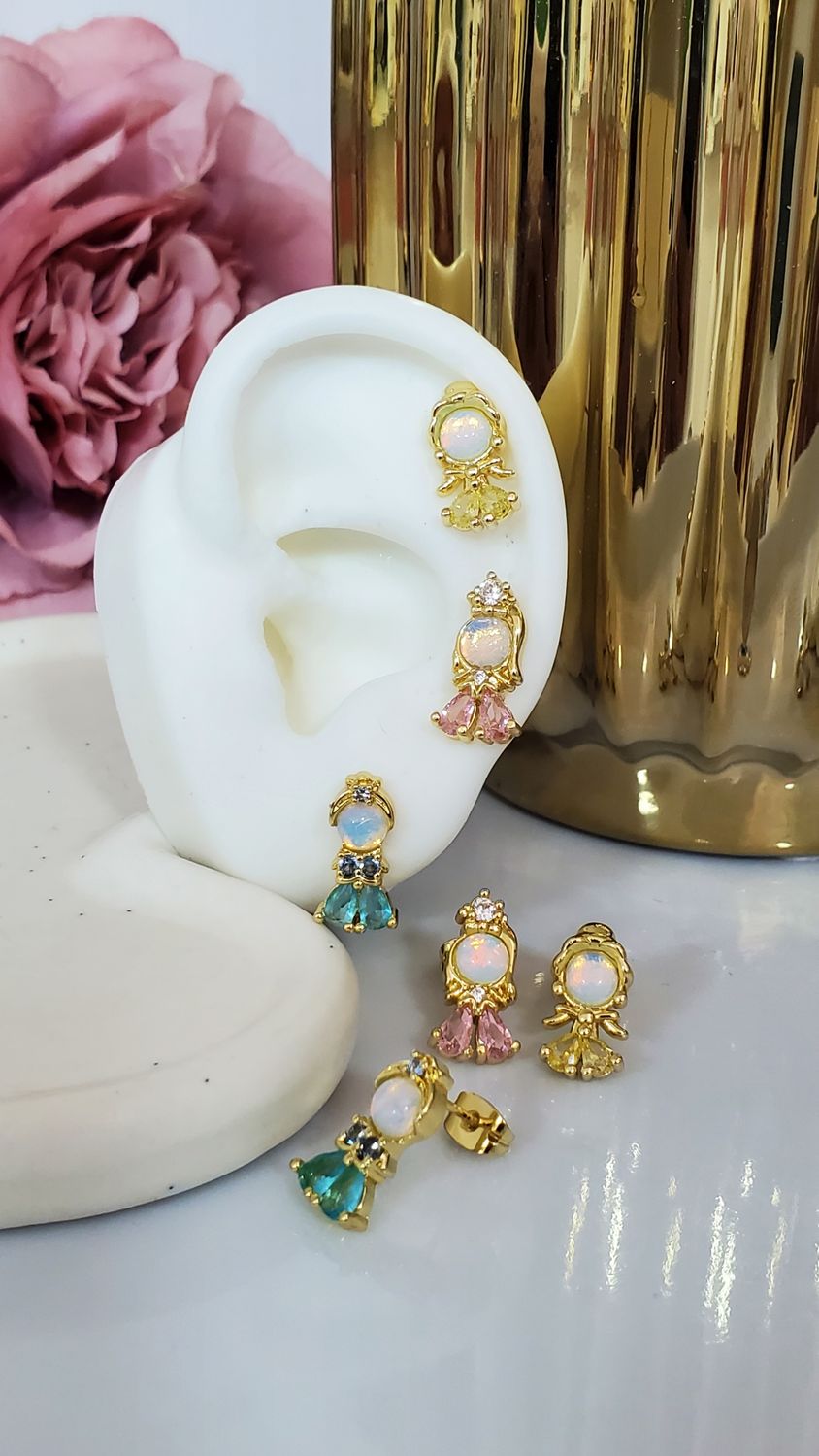 Broqueles de princesas 