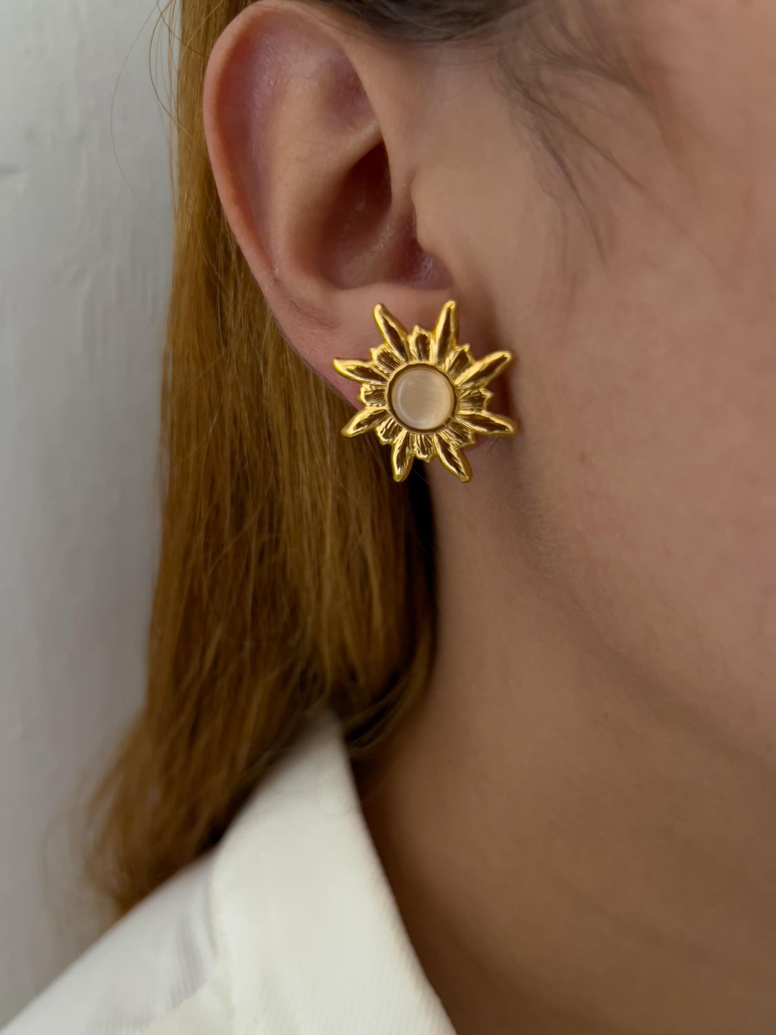 Aretes de sol / acero inoxidable 