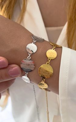Pulseras ajustables virgen de Gpe 