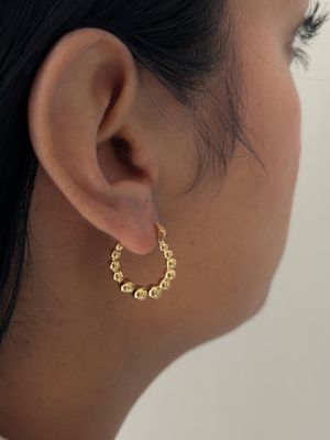 Arracadas de bolitas