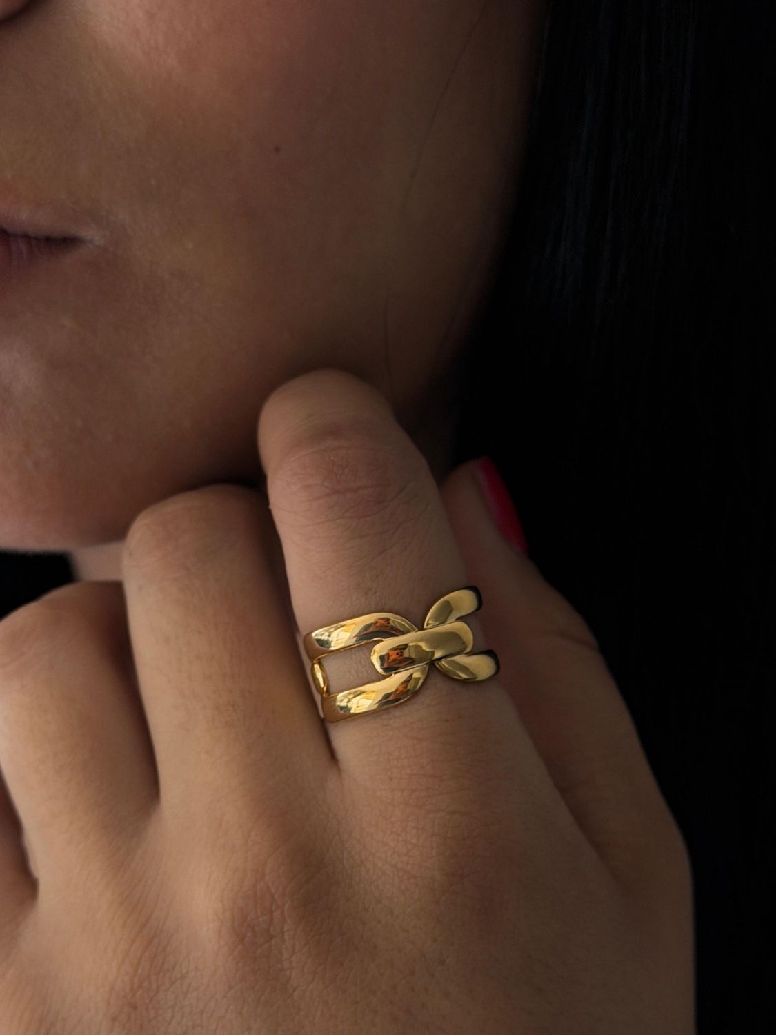 Anillo eslabones , acero 