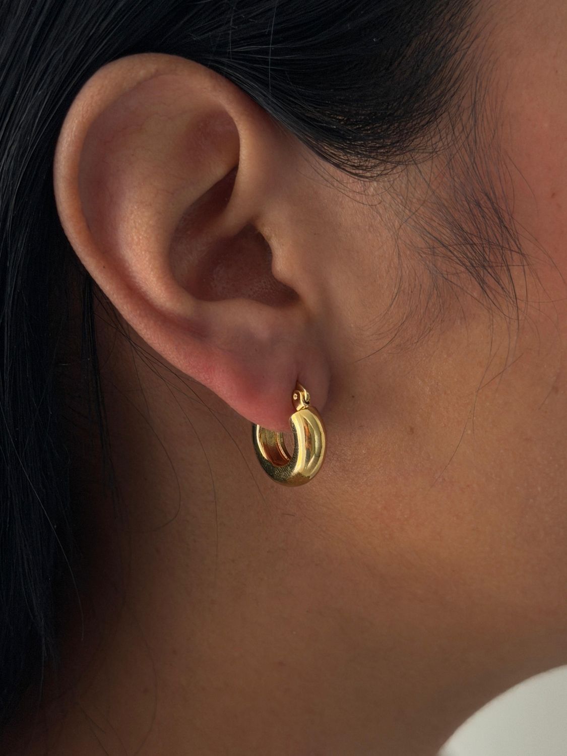 Arracaditas anchitas lisas , acero inoxidable 